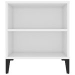 vidaXL TV skrinka biela 102x44,5x50 cm spracované drevo – Obrázok 8