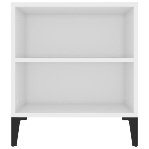 vidaXL TV skrinka biela 102x44,5x50 cm spracované drevo – Obrázok 8