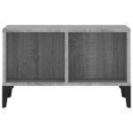 vidaXL Konferenčný stolík sivý dub sonoma 60x50x36,5 spracované drevo – Obrázok 5