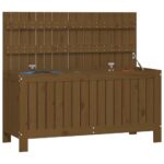 vidaXL Záhradný úložný box medovo-hnedý 108x42,5x54 m masívna borovica – Obrázok 4