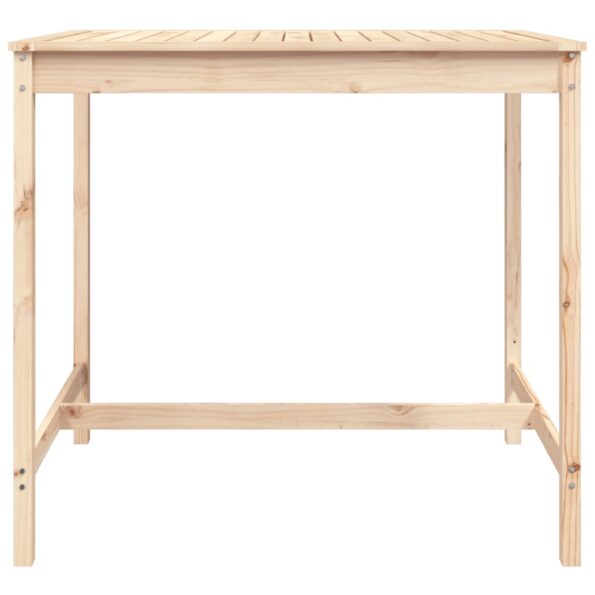 vidaXL Záhradný stolík 121x82,5x110 cm borovicový masív – Obrázok 4