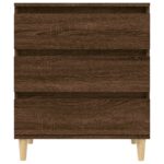 vidaXL Komoda hnedý dub 60x35x70 cm spracované drevo – Obrázok 6