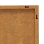 vidaXL Záhradná dekorácia 105x55 cm kortenová oceľ listový dizajn – Obrázok 7