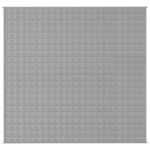 vidaXL Záťažová prikrývka šedá 220x240 cm 11 kg látka – Obrázok 2