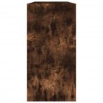 vidaXL Knižnica/komoda dymový dub 50x25x80 cm spracované drevo – Obrázok 10