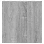 vidaXL Bočný stolík sivý sonoma 59x36x38 cm spracované drevo – Obrázok 5