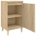 vidaXL Nočné stolíky 2 ks dub sonoma 40x35x70 cm spracované drevo – Obrázok 6