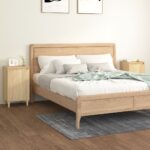 vidaXL Nočné stolíky 2 ks dub sonoma 40x35x70 cm spracované drevo
