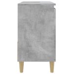 vidaXL Skrinka do kúpeľne betónová sivá 65x33x60 cm kompozitné drevo – Obrázok 8