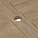 vidaXL 7-dielna záhradná jedálenská súprava masívne tíkové drevo – Obrázok 8