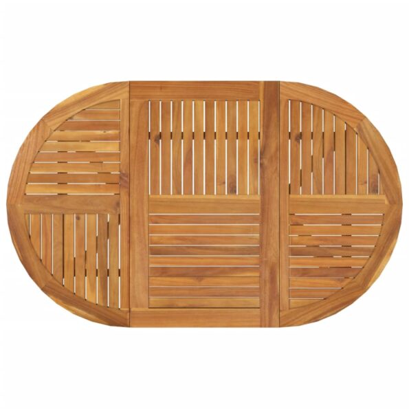 vidaXL Záhradný stôl 150x90x75 cm akáciový masív – Obrázok 4