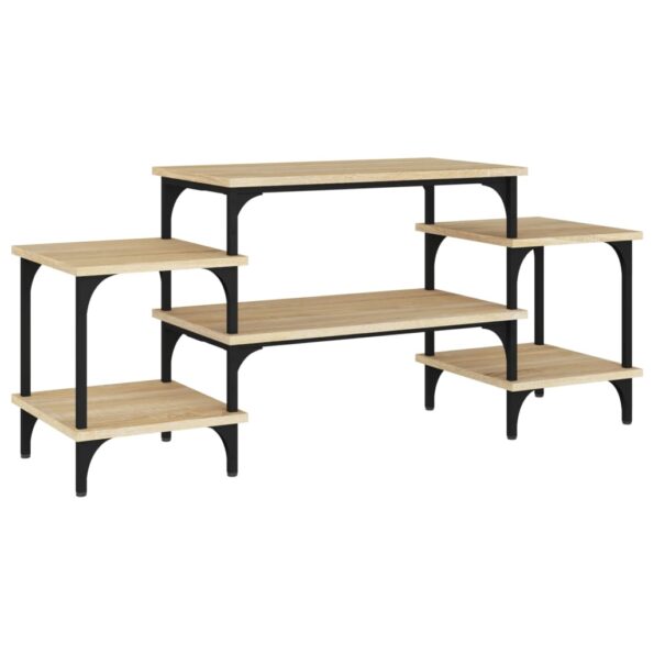 vidaXL TV skrinka dub sonoma 117x35x52 cm spracované drevo – Obrázok 2