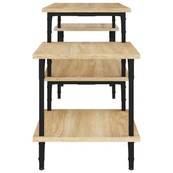 vidaXL TV skrinka dub sonoma 117x35x52 cm spracované drevo – Obrázok 6