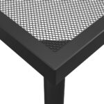 vidaXL Záhradný stôl antracitový 200x100x72 cm oceľová sieťovina – Obrázok 6