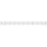 vidaXL Drôtený plot antracitový 1,8x25 m pozinkovaná oceľ – Obrázok 2