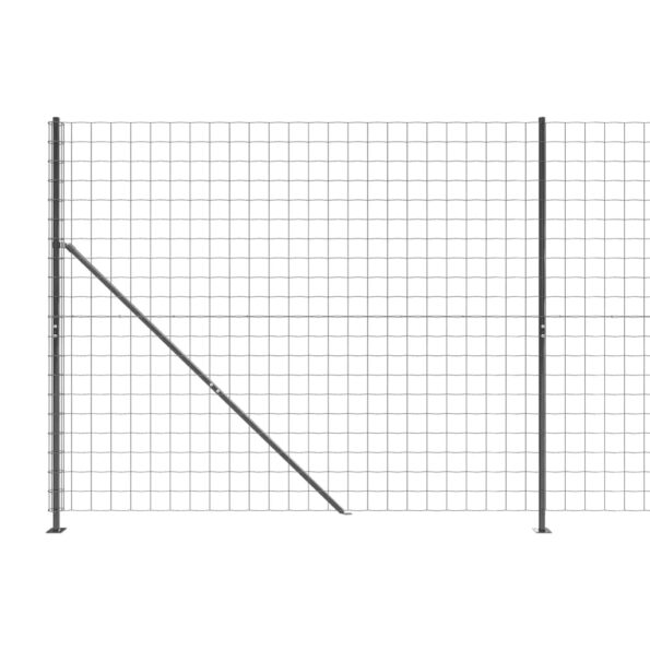 VXL8720845780739_g_en_hd_2.jpg vidaXL Drôtený plot s prírubou antracitový 1,6x25 m – Obrázok 4