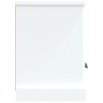 vidaXL TV skrinka biela 100x35x50 cm kompozitné drevo – Obrázok 8