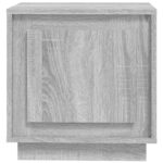 vidaXL Nočný stolík sivý sonoma 44x35x45 cm spracované drevo – Obrázok 7