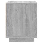 vidaXL Nočný stolík sivý sonoma 44x35x45 cm spracované drevo – Obrázok 8