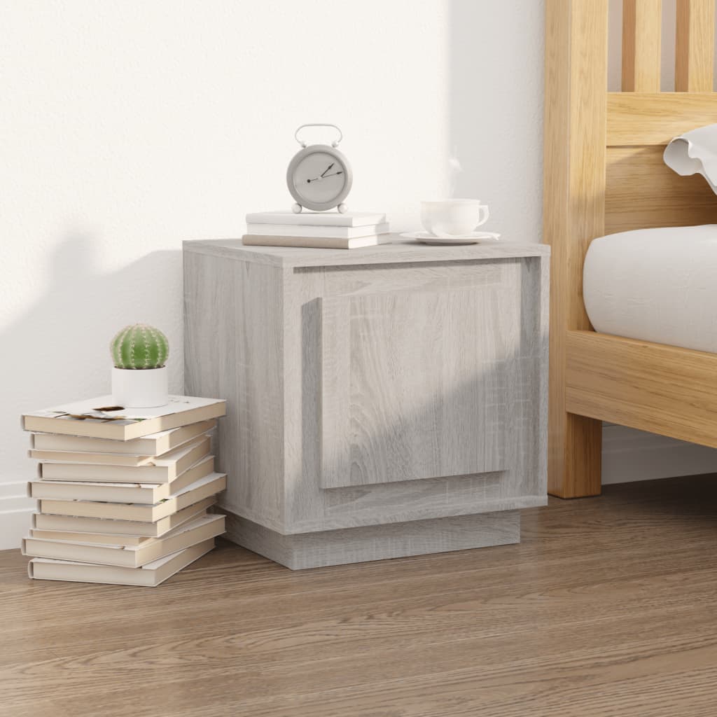 VXL8720845794309_m_en_hd_1.jpg vidaXL Nočný stolík sivý sonoma 44x35x45 cm spracované drevo – Obrázok 1