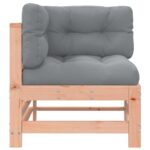 vidaXL Rohové pohovky s vankúšmi 2 ks masívny douglas – Obrázok 5