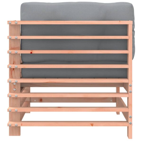 vidaXL Rohové pohovky s vankúšmi 2 ks masívny douglas – Obrázok 6