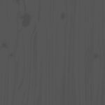 vidalXL 5-dielna záhradná jedálenská súprava sivá borovicový masív – Obrázok 8