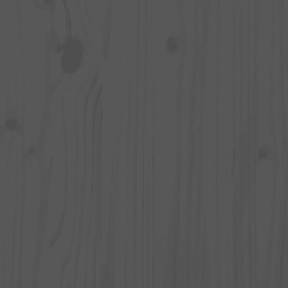 vidalXL 5-dielna záhradná jedálenská súprava sivá borovicový masív – Obrázok 8