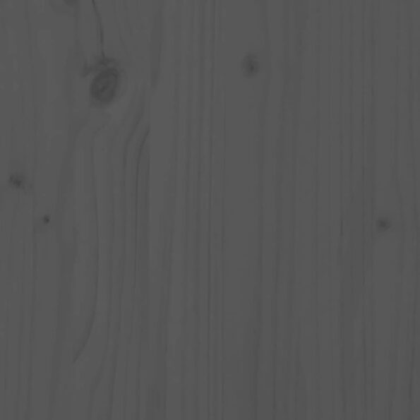 vidaXL Záhradná stredová pohovka sivá 120x80 cm borovicový masív – Obrázok 6
