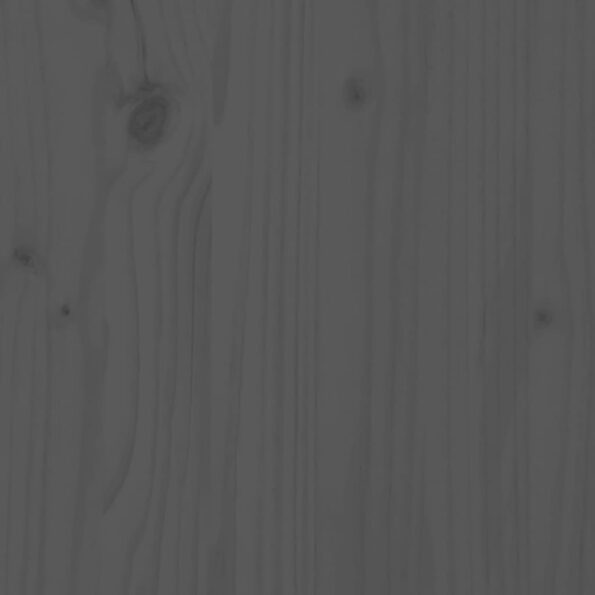 vidaXL Záhradná podnožka sivá 120x80 cm masívna borovica – Obrázok 7
