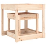 vidaXL Stoly na piesok 2 ks masívna borovica – Obrázok 7