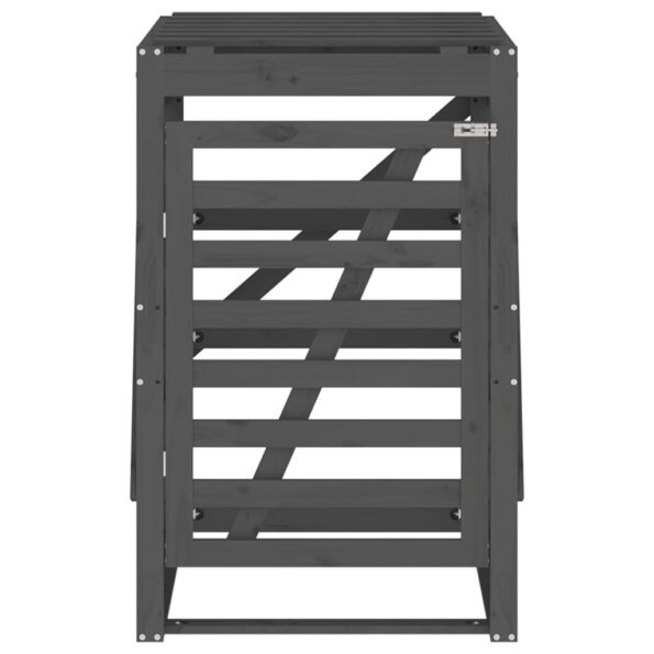 VXL8720845808679_g_en_hd_3.jpg vidaXL Úložný box pre odpadkový kôš sivý 84x90x128,5cm masív. borovica – Obrázok 5