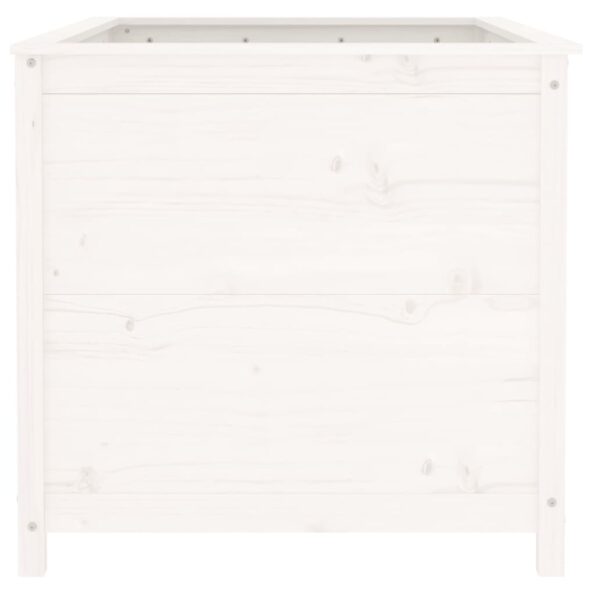 VXL8720845810467_g_en_hd_2.jpg vidaXL Záhradný vyvýšený záhon biely 119,5x82,5x78 cm masívna borovica – Obrázok 4