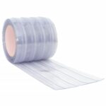 vidaXL Záves do dverí priehľadný 200 mm x 1,6 mm 10 m PVC – Obrázok 4