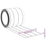 vidaXL Záves do dverí priehľadný 200 mm x 1,6 mm 10 m PVC – Obrázok 7