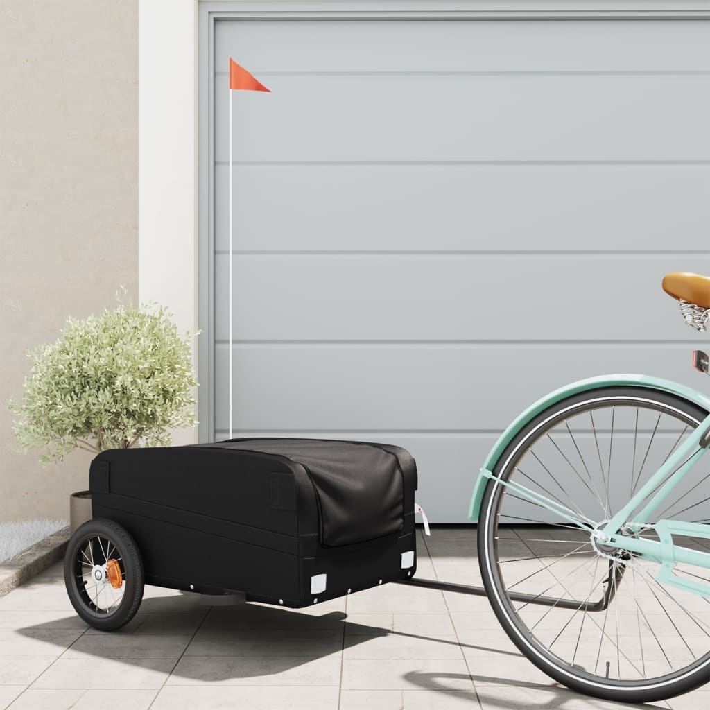 VXL8720845825812_m_en_hd_1.jpg vidaXL Vozík za bicykel, čierny 30 kg, železo – Obrázok 1