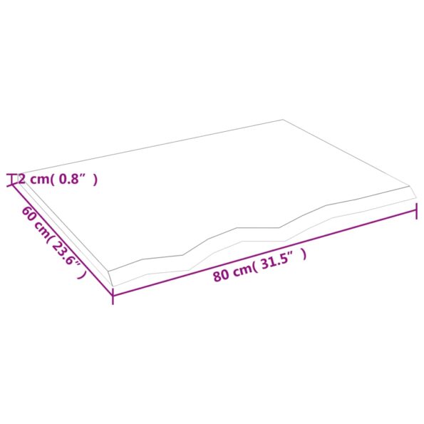 VXL8720845834715_g_en_hd_3.jpg vidaXL Stolová doska 80x60x2 cm neošetrený dubový masív – Obrázok 5