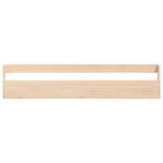 vidaXL Nástenné stojany na topánky 2 ks 110x9x23 cm borovicový masív – Obrázok 6