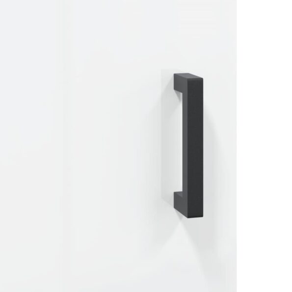 vidaXL Komoda lesklá biela 69,5x34x90 cm spracované drevo – Obrázok 9