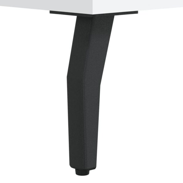vidaXL Komoda biela 69,5x34x90 cm kompozitné drevo – Obrázok 12