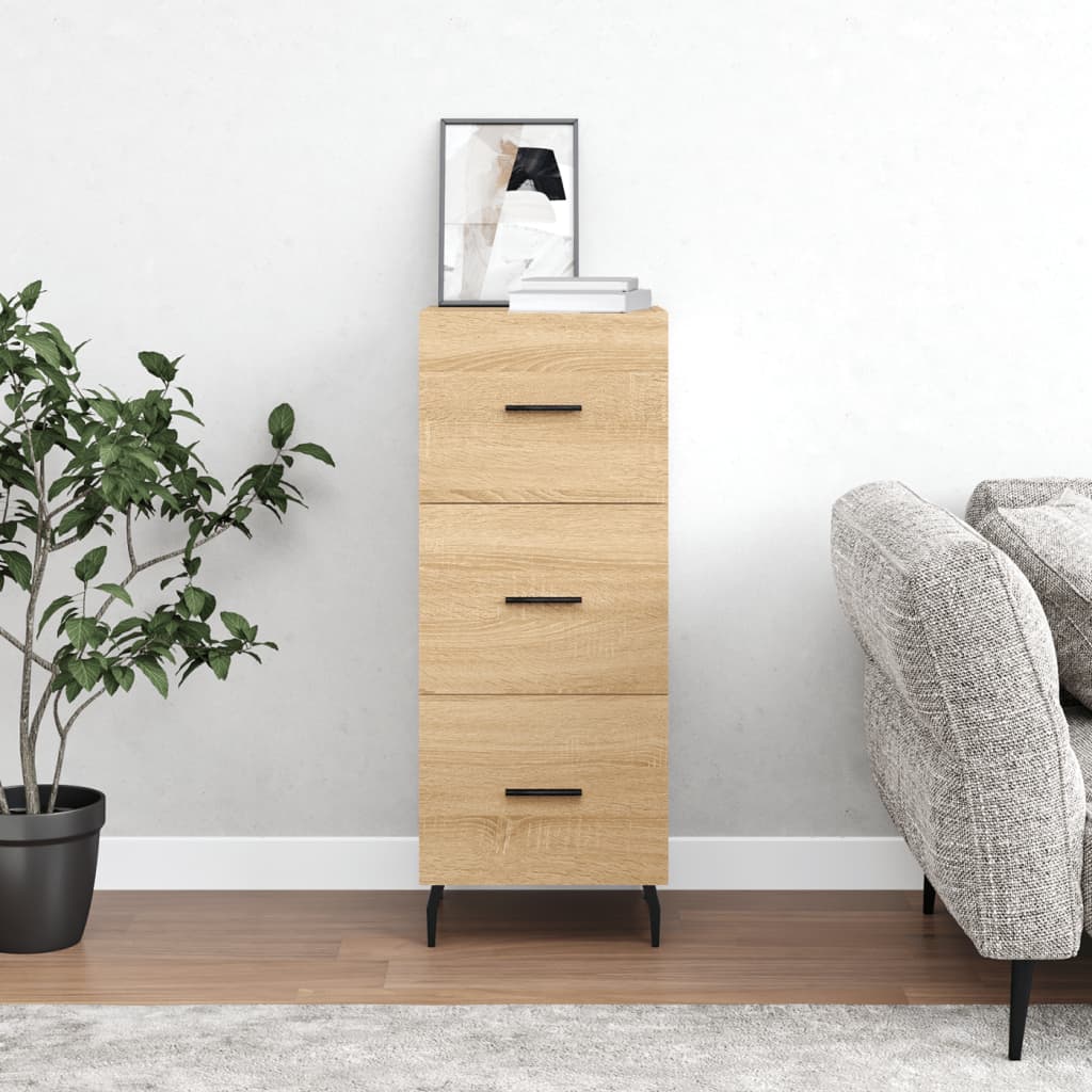 VXL8720845867942_m_en_hd_1.jpg vidaXL Komoda dub sonoma 34,5x34x90 cm spracované drevo – Obrázok 1