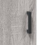 vidaXL Komoda sivý dub sonoma 69,5x34x90 cm kompozitné drevo – Obrázok 10