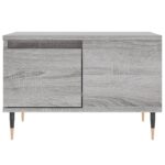 vidaXL Konferenčný stolík sivý dub sonoma 55x55x36,5 spracované drevo – Obrázok 5