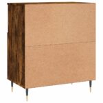 vidaXL Komoda dymový dub 60x35x70 cm spracované drevo – Obrázok 8