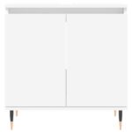 vidaXL Kúpeľňová skrinka biela 58x33x60 cm kompozitné drevo – Obrázok 4