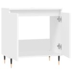 vidaXL Kúpeľňová skrinka biela 58x33x60 cm kompozitné drevo – Obrázok 5