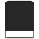 vidaXL Skrinka na platne čierna 74,5x38x48 cm kompozitné drevo – Obrázok 5