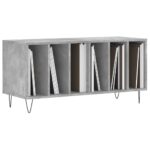 vidaXL Skrinka na platne betónovosivá 100x38x48 cm kompozitné drevo – Obrázok 3