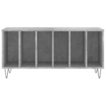 vidaXL Skrinka na platne betónovosivá 100x38x48 cm kompozitné drevo – Obrázok 4