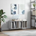 vidaXL Skrinka na platne betónovosivá 100x38x48 cm kompozitné drevo